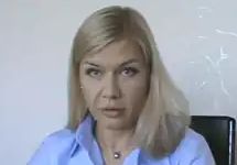 Марина Черенкова. Кадр видеозаписи