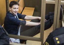 Надежда Савченко на оглашении приговора, 22.03.2016. Фото: @EvgenyFeldman