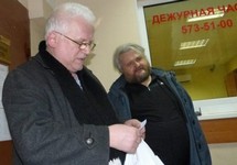 Борис Пантелеев (слева) и Леонид Агафонов в петербургском ОП-7. Фото: ixtc.org