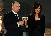 Владимир Путин и Кристина Фернандес де Киршнер. Фото: kremlin.ru