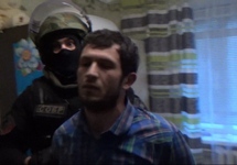 Рагим Магомедкасумов после задержания. Кадр видео ФСБ