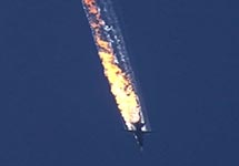 Сбитый Су-24. Фото: vesti.ru