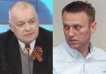 Дмитрий Киселев и Алексей Навальный
