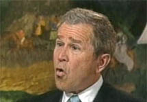 Джордж Буш читает стихи. Фото СФН