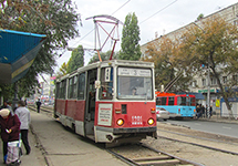 Трамвай в Саратове. Фото: om-saratov.ru