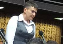 Надежда Савченко в ПАСЕ, 20.06.2016. Фото с ФБ-страницы Ирины Геращенко
