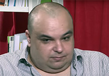 Александр Чернов. Кадр видеоинтервью