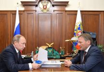 Владимир Путин и Борис Титов. Фото пресс-службы Кремля