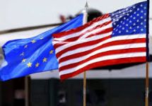 Флаги ЕС и США. Фото: euintheus.org