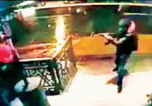 Нападение на клуб в Стамбуле. Кадр видеозаписи