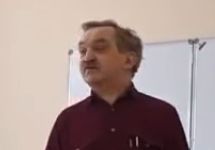 Виталий Хованский. Кадр видеозаписи