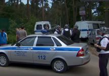 Полицейская операция в Кратове. Кадр трансляции