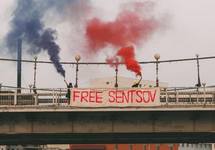 Акция в поддержку Олега Сенцова в Якутске. Фото с ФБ-страницы Марии Алехиной