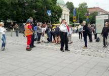 После нападения в Турку. Фото: yle.fi