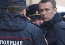 Задержание Алексея Навального. Фото: Евгений Фельдман