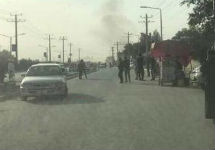 На месте взрыва в Кабуле. Фото: tolonews.com