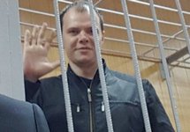 Дмитрий Борисов в суде, 01.11.2017. Фото Ильи Новикова
