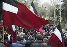 Митинг оппозиции в Грузии. Фото с сайта "Эхо Москвы"