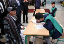 Регистрация избирателей в Афганистане. Кадр 1TVNews.af
