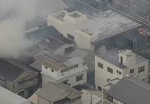 После землетрясения. Кадр NHK