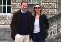Сергей и Ирина Брилевы в Лондоне. Фото с ФБ-страницы пропагандиста