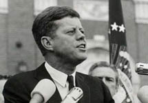 Джон Кеннеди. Фото REUTERS/JFK Library/The White House/Cecil Stoughton/Handout