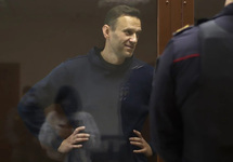 Навальный на процессе 05.02.2021. Фото: Пресс-служба Бабушкинского суда