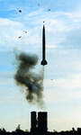 Залп ракетной системы С-300. Фото с сайта www.npc-m.ru