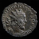Монета с профилем императора Домитиана. Фото с сайта Ananova