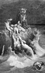 "Всемирный потоп" Гюстава Дорэ (Бытие 7:19-24) с сайта www.hi-edu.ru