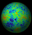 Карта микроволнового фона. Изображение NASA с сайта Nature