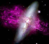 Галактика M82. Фото WIYN/NSF, NASA/ESA
