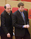 Березовский и Абрамович. Фото АР