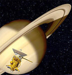Космический корабль "Кассини-Гюйгенс". Изображение ESA