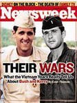 Буш и Керри. Обложка журнала Newsweek