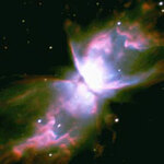 Биполярная планетарная туманность Бабочка (NGC 6302). Фото ESO с сайта www.innovations-report.com