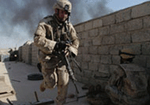 Американский солдат в Таль-Афаре. Фото ''Аль-Джазиры'''