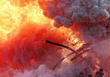 Взрыв газа. Фото с сайта news.qs.kiev.ua