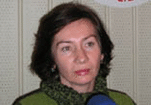 Наталья Эстемирова. Фото радио ''Свобода''