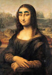 Мона Лиза с брежневскими бровями. Коллаж Граней.Ру