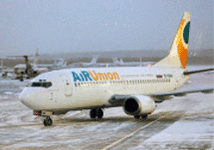 Самолет авиакомпании AiRUnion. Фото ИТАР-ТАСС