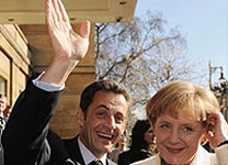 Николя Саркози и Ангела Меркель. Фото Getty Images