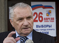 Юрий Рыков, глава горизбиркома Сочи. Фото РИА ''Новости''