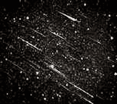 Метеорный поток Леониды. Фото NASA с сайта www.sciam.com