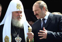 Алексий II и Александр Лукашенко в Бресте 24 июня. Фото Reuters