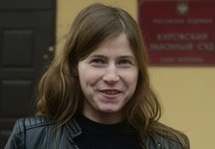 Дина Гарина после освобождения. Фото: fontanka.ru