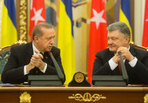 Реджеп Тайип Эрдоган и Петр Порошенко. Фото: president.gov.ua