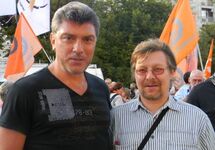 Борис Немцов и Алексей Строганов. Фото с ФБ-страницы Строганова