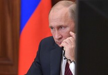 Путин беседует с Захарченко и Плотницким. Фото: kremlin.ru
