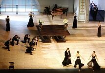 Сцена из балета "Нуреев". Кадр видеозаписи